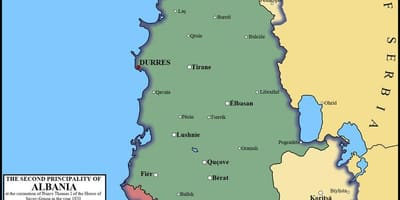 ನಕ್ಷೆ durres ಅಲ್ಬೇನಿಯಾ